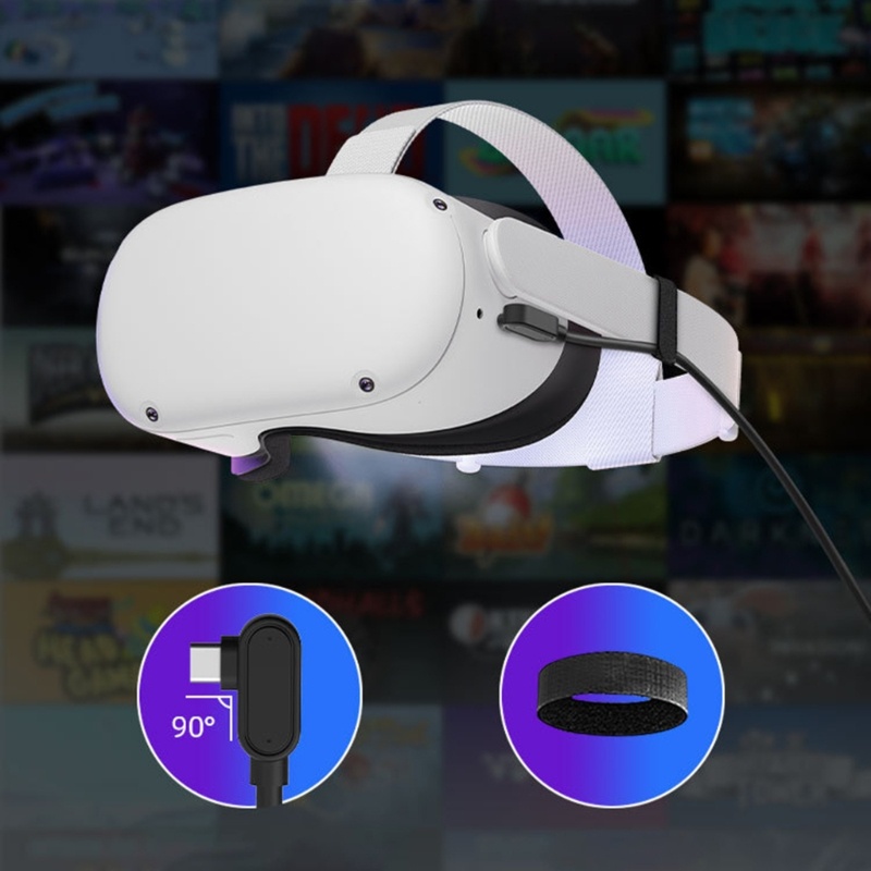 Dây Cáp Sạc 2A Chuyên Dụng Cho Máy Tính Quest 2 5Gbps