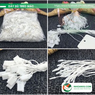 [GIÁ SỐC] 1000 CÁI DÂY DÙ TREO TAG MÁC QUẦN ÁO BỀN, ĐẸP DỄ SỬ DỤNG - XƯỞNG IN NHÃN MÁC QUẦN ÁO THEO YÊU CẦU