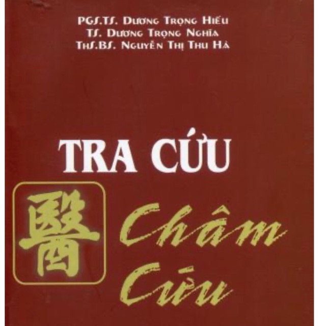 Sách - Tra cứu châm cứu