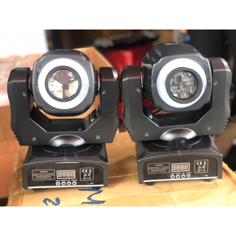 Đèn Sân Khấu Moving 60w logo 3 vòng siêu Sáng