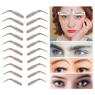 Natural long lasting waterproof 4D eyebrow patch
