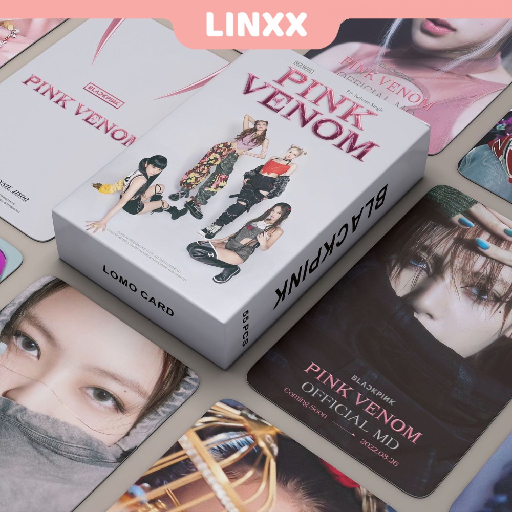Hộp 55 Ảnh Thẻ Lomo Card Nhóm Nhạc BLACKPINK