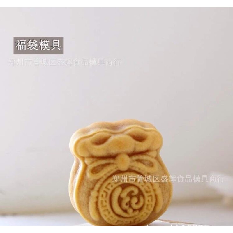 Khuôn trung thu hình Túi tiền tài lộc