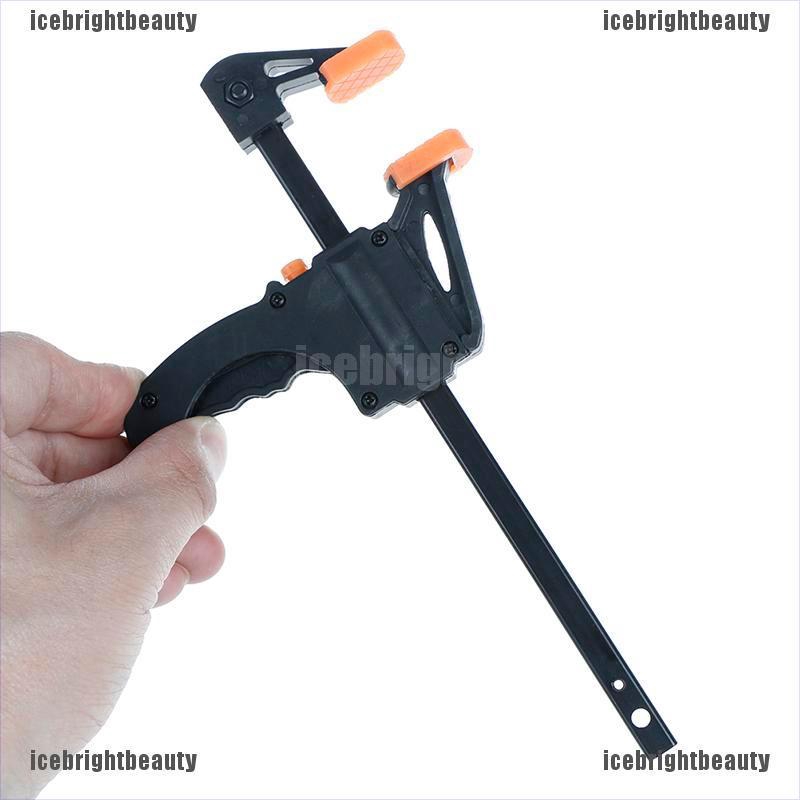 ★U I I ★Kẹp Chữ F Tháo Gỡ Nhanh Kích Thước 4 Inch Chuyên Dụng Trong Làm Gỗ