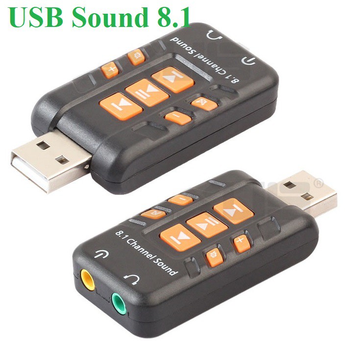 USB sound 8.1 có điều khiển