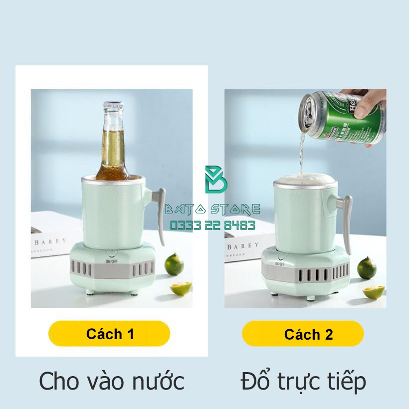 Cốc Làm Mát, Làm Lạnh Đồ Uống CUP-COOL3 Cho Dân Văn Phòng Siêu Nhanh, Tiết Kiệm Điện