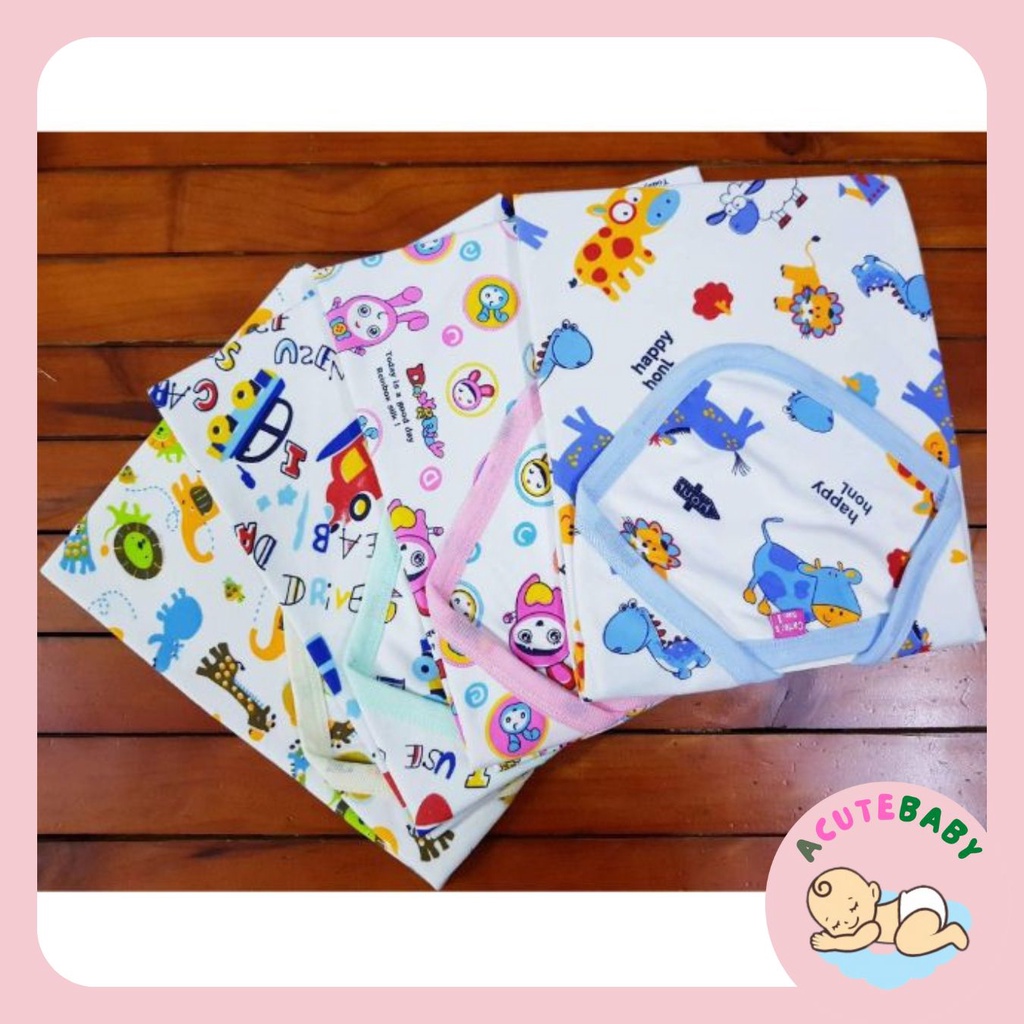 Chăn ủm hè cotton sơ sinh có mũ (lẻ=sỉ)