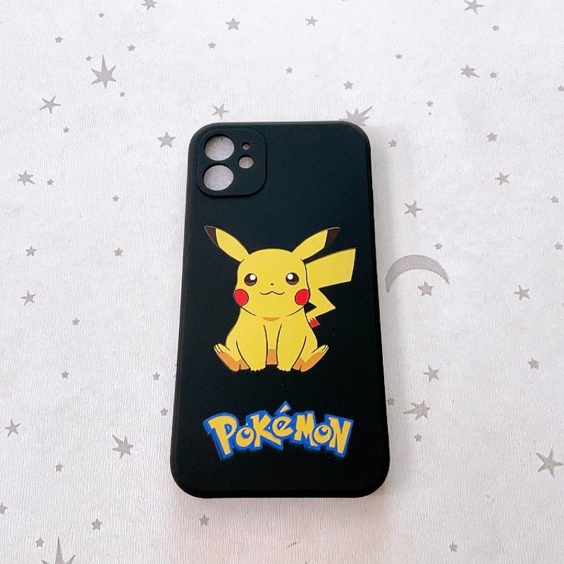 Ốp cạnh vuông chống bẩn dẻo in viền Iphone 11