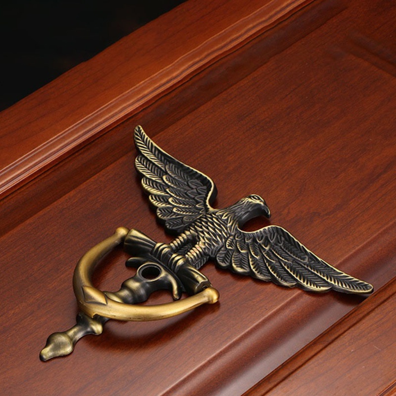 Pcf * Đầu Chim Đại Bàng Châu Âu Cổ Điển Bằng Hợp Kim Kẽm Gắn Cửa Ra Vào Villa Courtyard Gate Rin