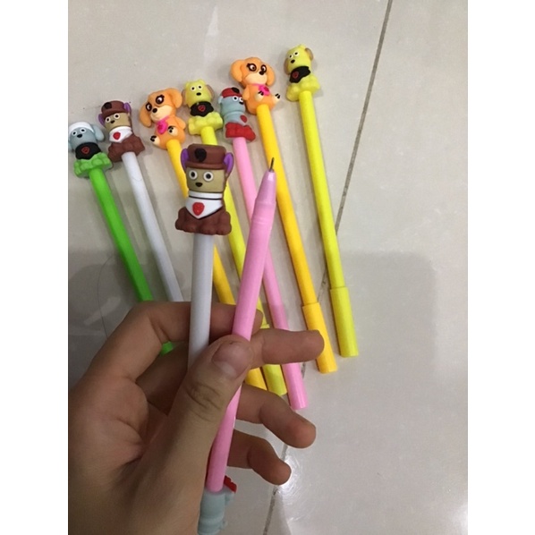 Bút bi nước hình thú cute - bút bi văn phòng viết êm