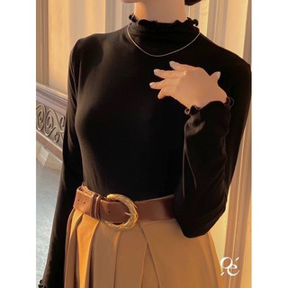 Áo thun dài tay - Ruffle Top