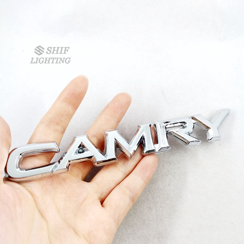 Tem dán trang trí xe hơi logo Toyota Camry