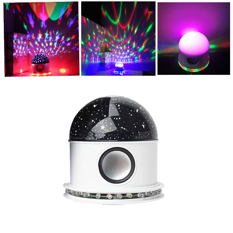 Đèn led trang trí kèm  loa blutooth , cảm biến nhạc xoay 360 độ, phòng karaoke nhiều màu, ....DJ,trang trí phòng ngủ