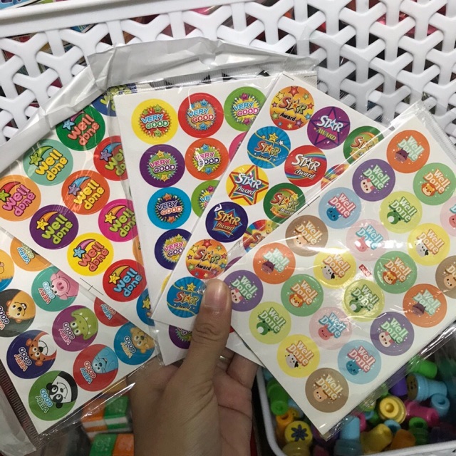 Set Sticker lời khen