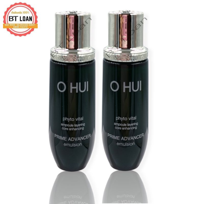 Sửa dưỡng trắng da chống lão hóa Ohui phyto vital Prime Advancer emulsion 
20ml
