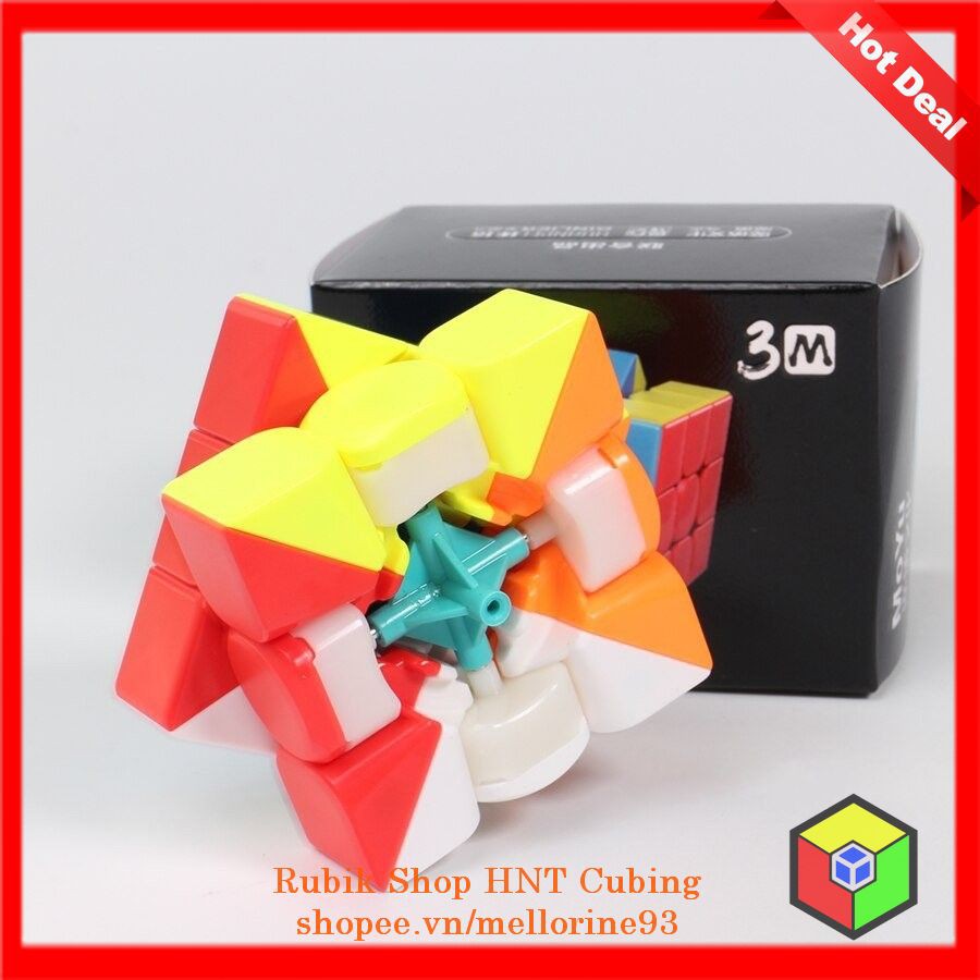 Đồ Chơi Rubik 3x3 MoYu Meilong 3M (Có Sẵn Nam Châm) Meilong 3 M - Khối Lập Phương Rubic 3 Tầng