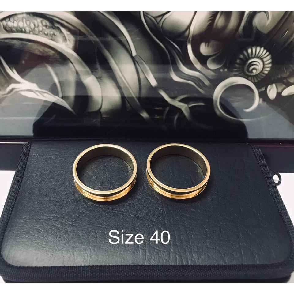 KHUYÊN NONG TAI INOX VIỀN DÀY SZ 40MM