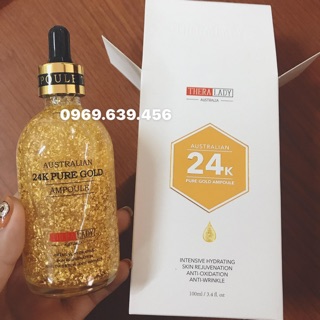 SERUM TINH CHẤT VÀNG 24K THERA LADY AMPOULE CAO CẤP CỦA ÚC