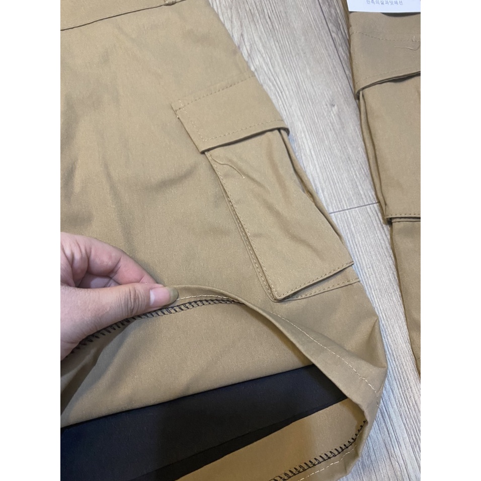 Chân Váy Kaki Giấy Túi Hộp Có Lớp Lót Bên Trong