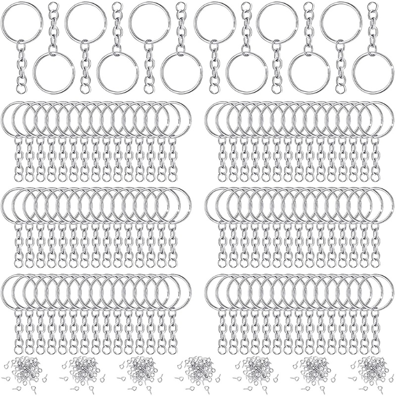 360 Khoen móc chìa khóa làm trang sức thủ công DIY tiện lợi