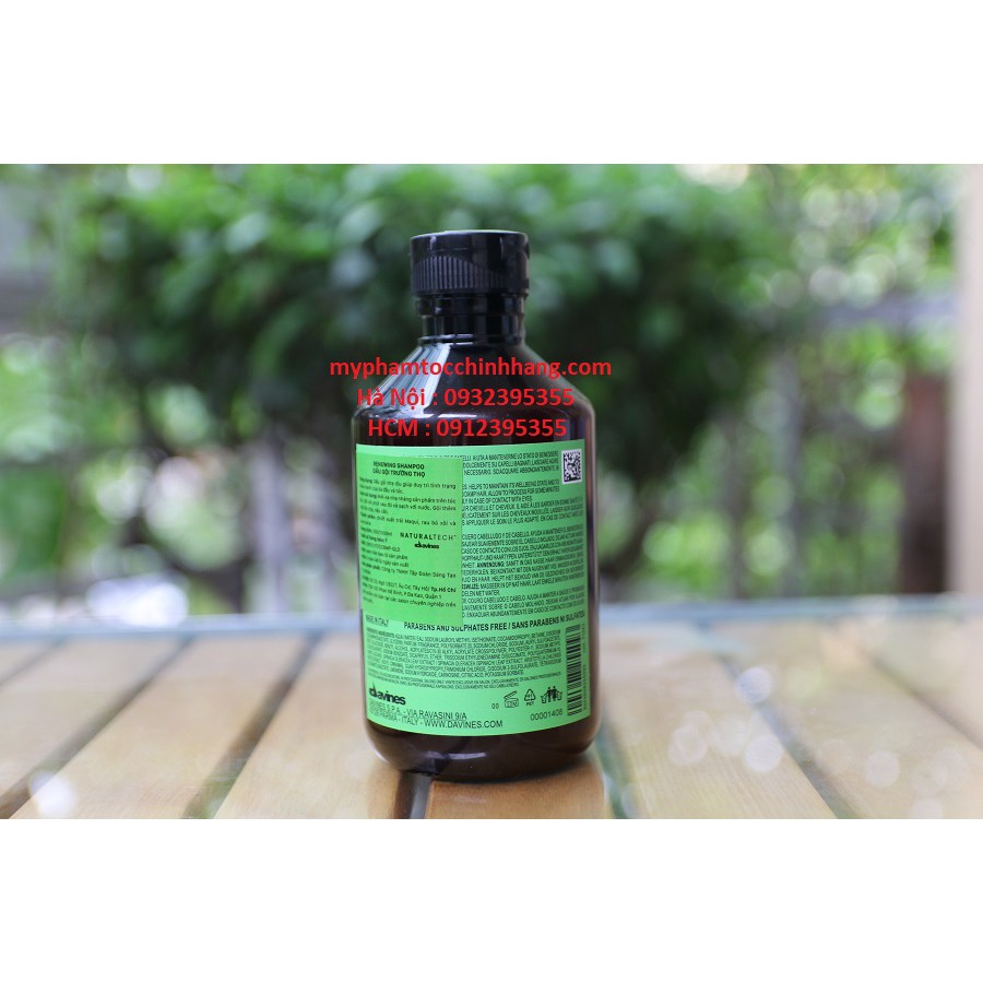 LẺ Dầu gội hoặc dầu xả Davines trường thọ renewing 250ml