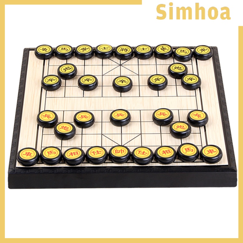 Chinese Chess Chinese Chess Game PVC Plastic Board Game for Two Players