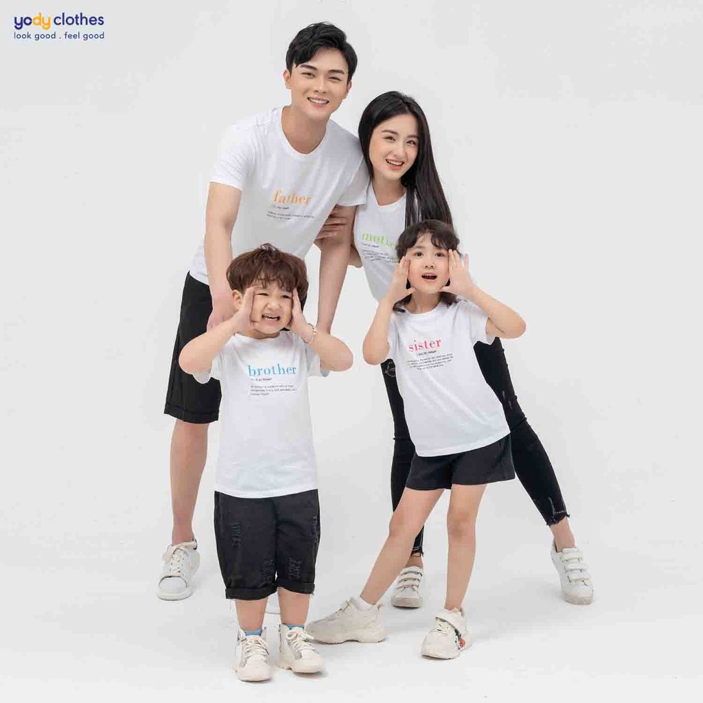 Áo thun nam YODY cotton dáng suông thoáng mát in chữ father TSM4055 | BigBuy360 - bigbuy360.vn