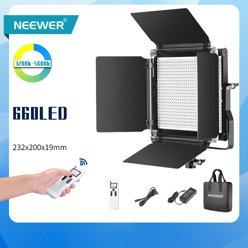 Đèn led quay phim chụp ảnh Neewer 660