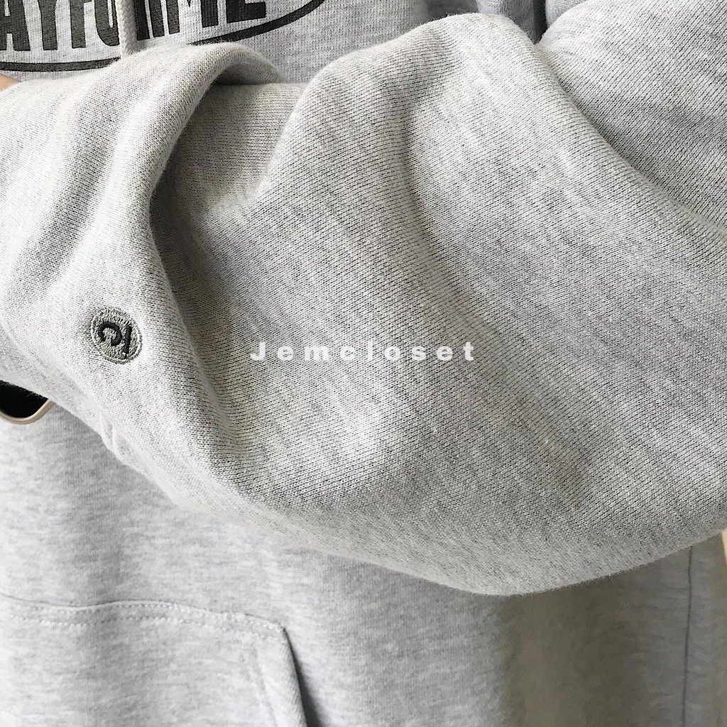 Áo Hoodie Form Rộng JEMCLOSET In Chữ Prayforme Phong Cách Hàn Quốc Cá Tính Chất Liệu Vải Chân Cua Dày Dặn - 1953 | BigBuy360 - bigbuy360.vn