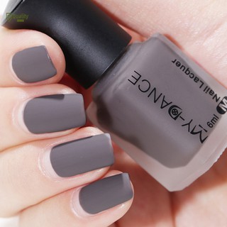 Women Matte Nail Polish DIY Art Long Lasting Satin Manicure Non-toxic Fashion Makeup