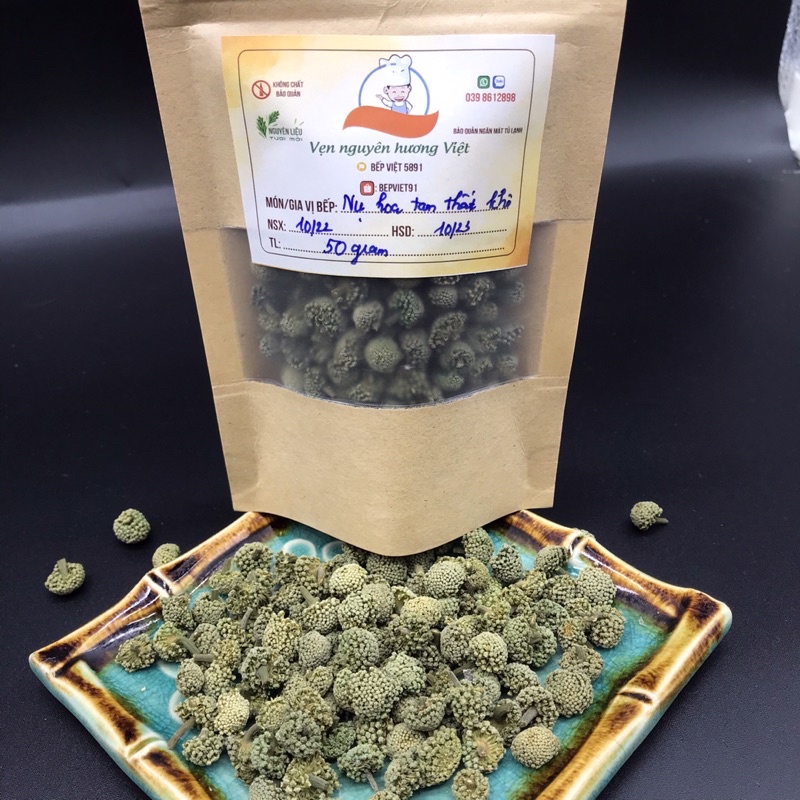 {Loại 1} Nụ hoa tam thất khô tự nhiên thơm ngon