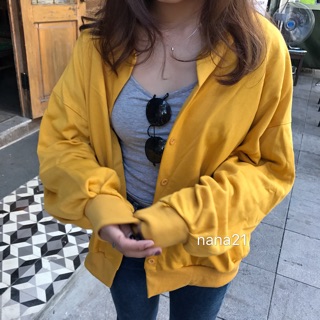 Khoác nỉ khuy 5 màu
