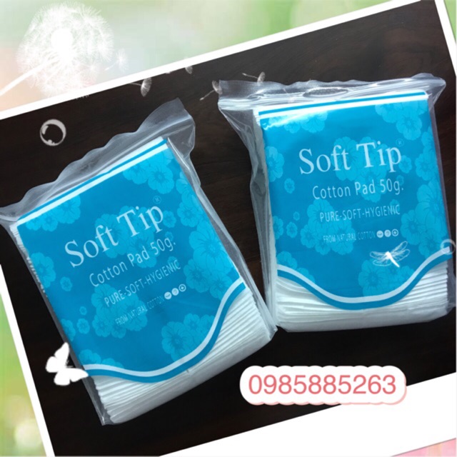 Bông tẩy trang SOFT TIP Thái Lan 100 miếng - Ipek_Shop