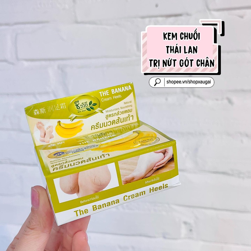 Kem Chuối Gót Chân Thái Lan