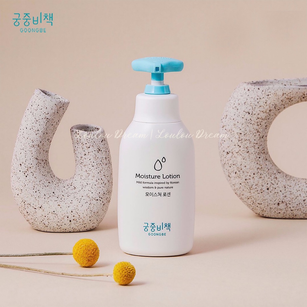 Lotion dưỡng ẩm Goongbe Moisture Lotion cho bé nội địa Hàn Quốc (350ml)