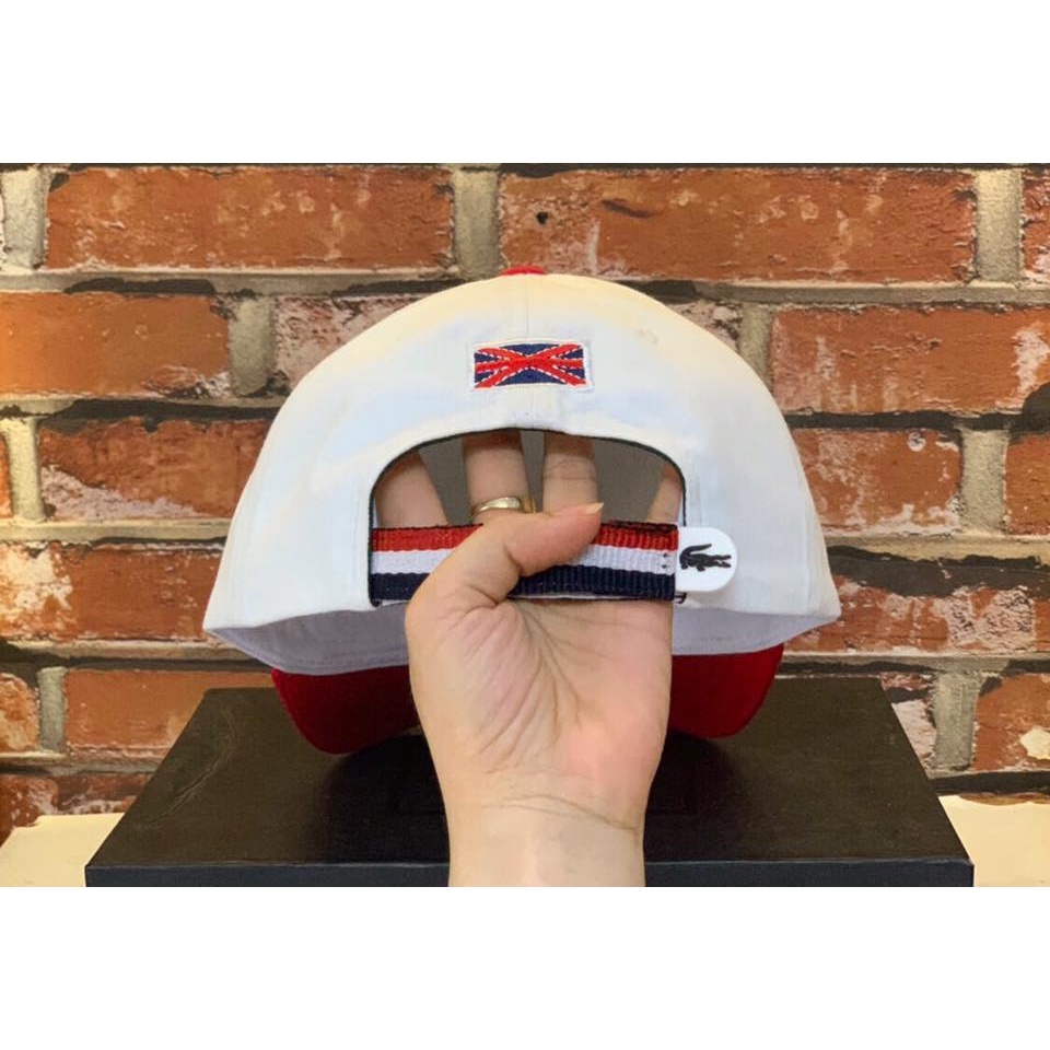 Nón lưỡi trai dù và kaki thêu logo Lacoste cờ Mỹ, Italia,Anh chất vải cotton hàn quốc cao cấp. phom đứng cứng cáp