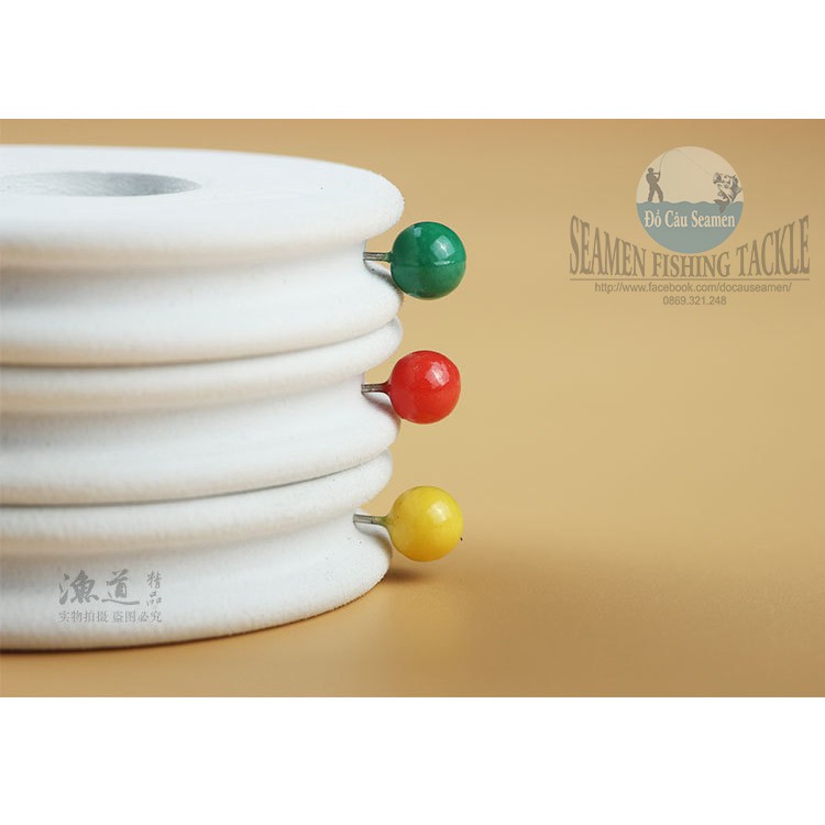 Gói kim ghim thẻo câu cá nhiều màu