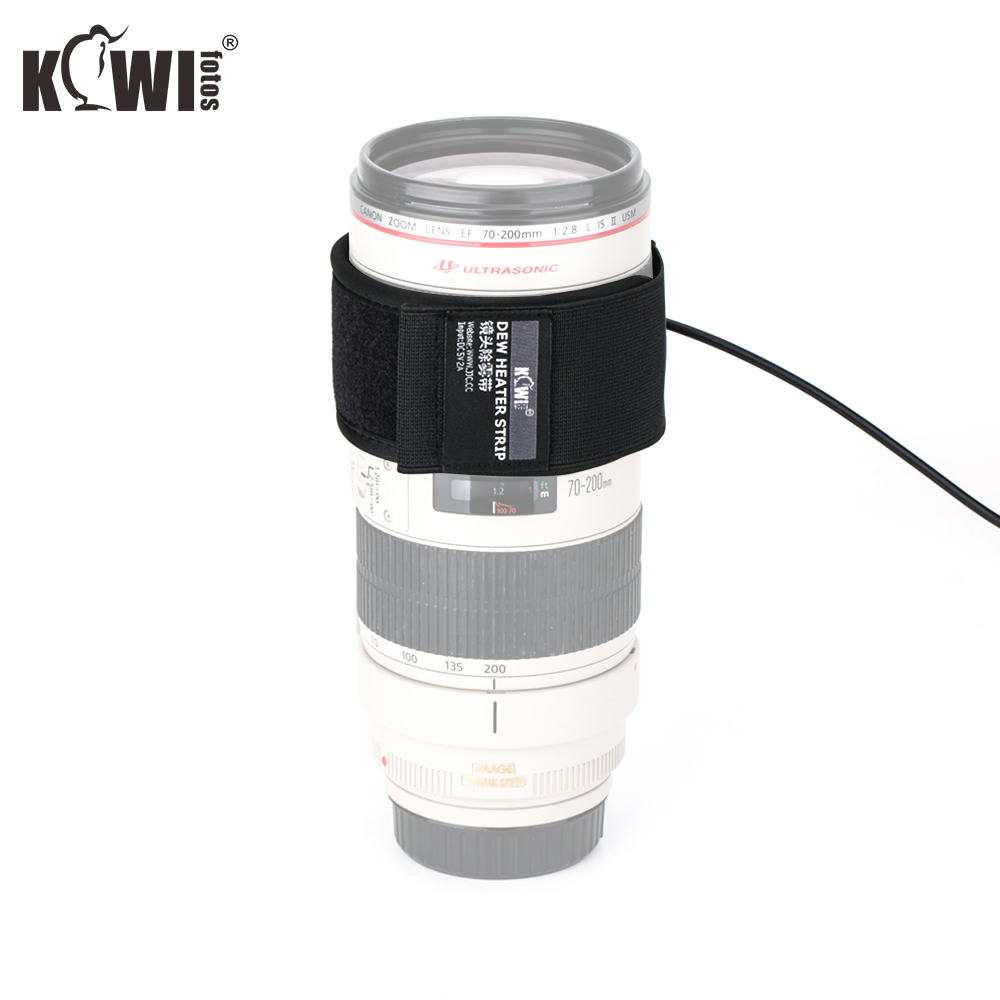 Kiwi DSLR Lens Dew Heater Strip For Nikon Nikkor Z 50mm F1.8 S Sony FE 35mm F1.8 Canon EF-M 32mm F1.4 STM Lens Telescopes Warmer