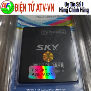 Thanh lý pin sky vega A800 A820 mới chính hãng