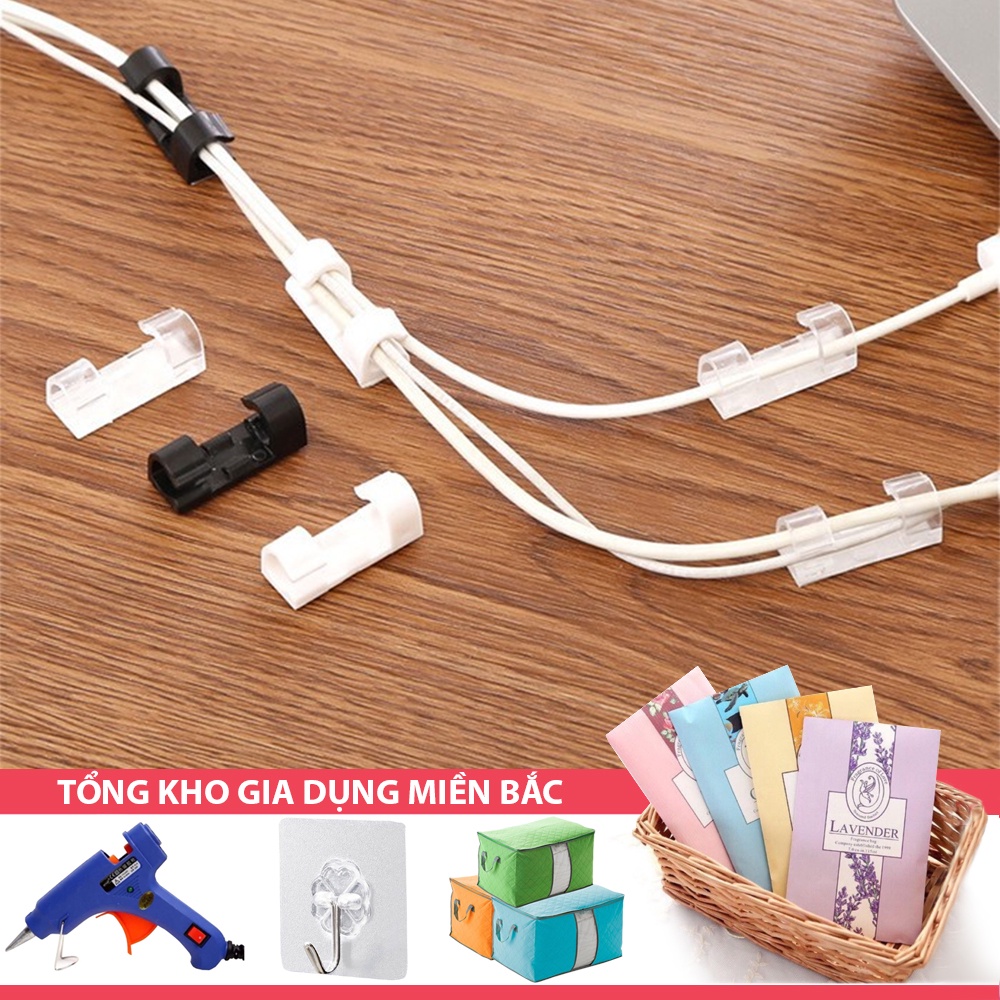 [Tổng Kho Sỉ] Bán Sỉ Kit 16/20 ĐAI Khóa Nhựa Giữ Nẹp Cố Định DÂY ĐIỆN, Dây Mạng Gọn Gàng Văn Phòng/Gia Đình CDS1016