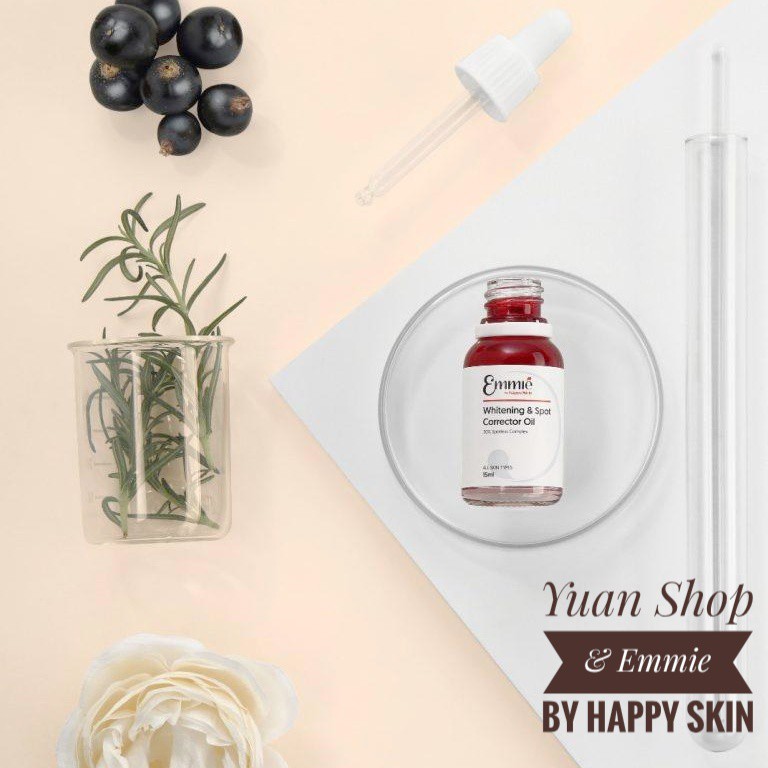 [Chính Hãng] Happy Skin Dầu Dưỡng Trắng Mờ Thâm Emmié Whitening & Spot Corrector Oil | BigBuy360 - bigbuy360.vn