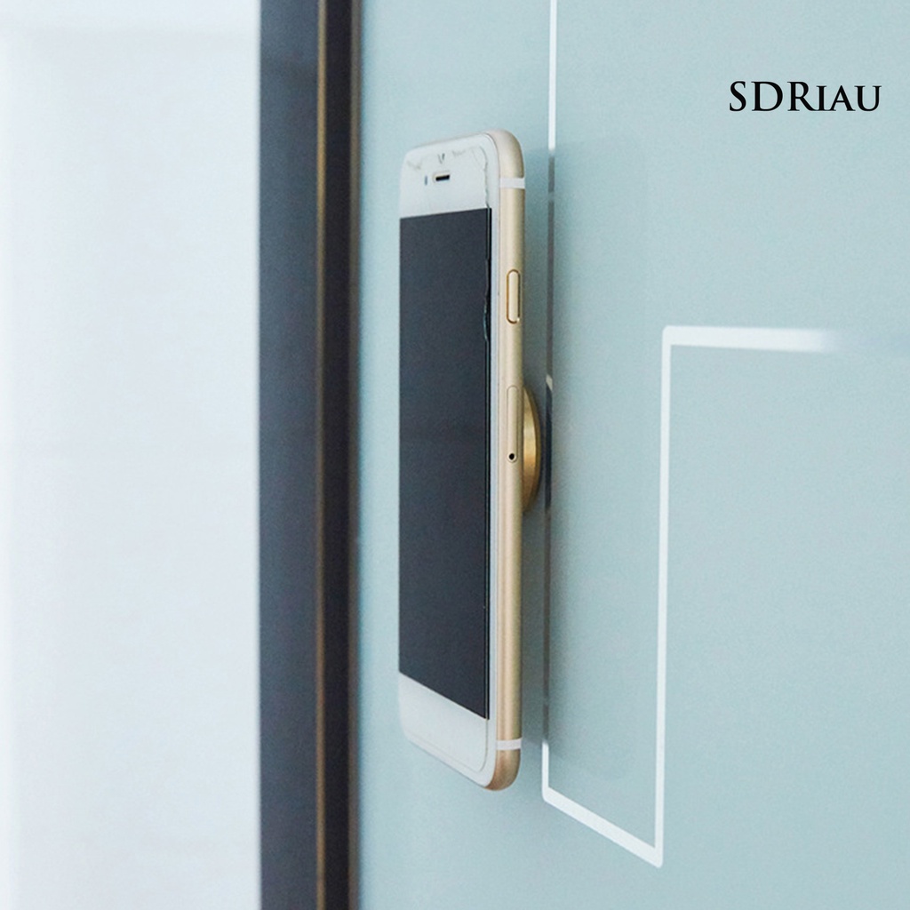 Giá Đỡ Điện Thoại Hình Tròn Có Nam Châm Hít Gắn Lỗ Thông Gió Xe Hơi