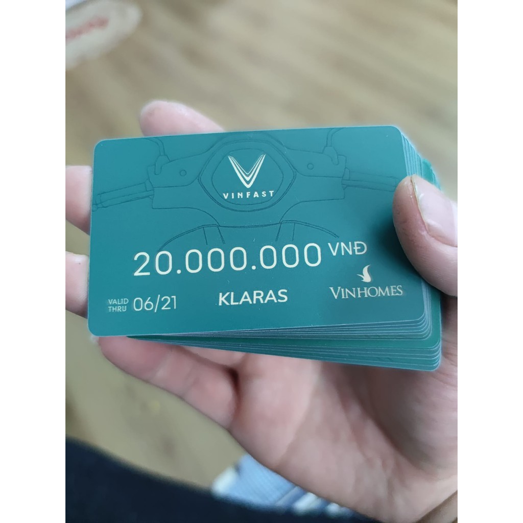 [ Thanh Lý ] Voucher giảm giá mua xe Vinfast KlaraS 20 triệu