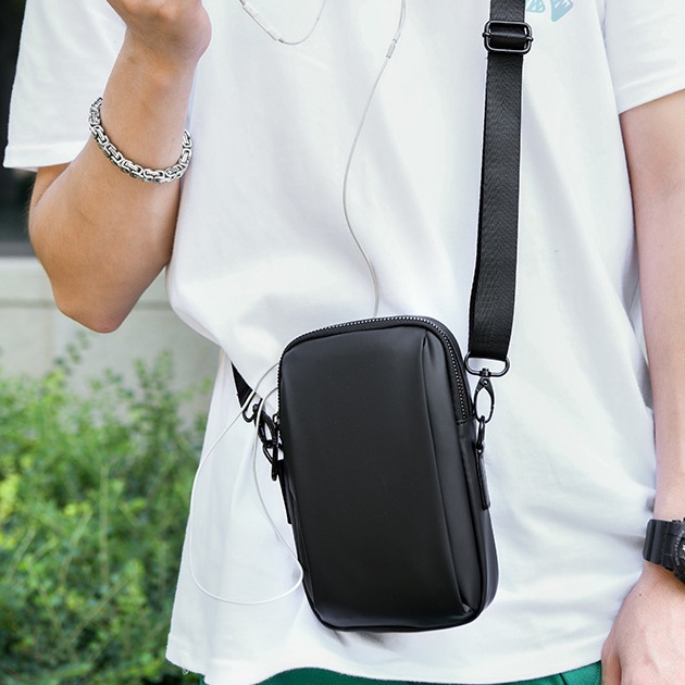 Túi Đựng Điện Thoại Bằng nylon Chống Thấm Nước K127 Thiết Kế Nhỏ Gọn Thời Trang Dành Cho Nam