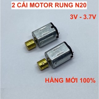 2 cái - motor rung mini n20 3V - 3.7V lực rung lớn - LK0264