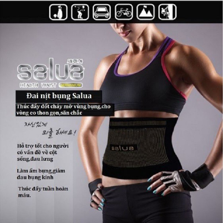 GEN BỤNG GIẢM EO TAN MỠ SALUA HÀN QUỐC