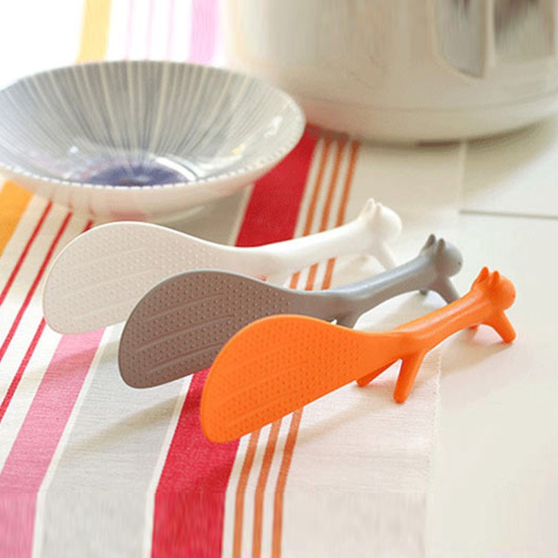 Muôi xới cơm HOUSEEKER hình sóc đáng yêu