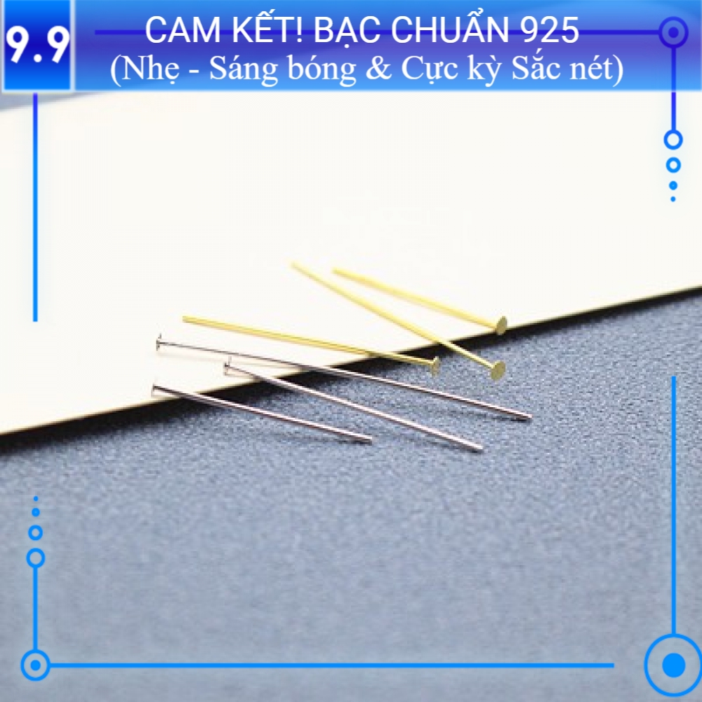 Que charm bạc s925 Mạ vàng AH228
