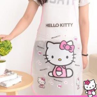 🌸🌸Tạp dề chống thấm nước Hello Kitty dễ thương☘☘
