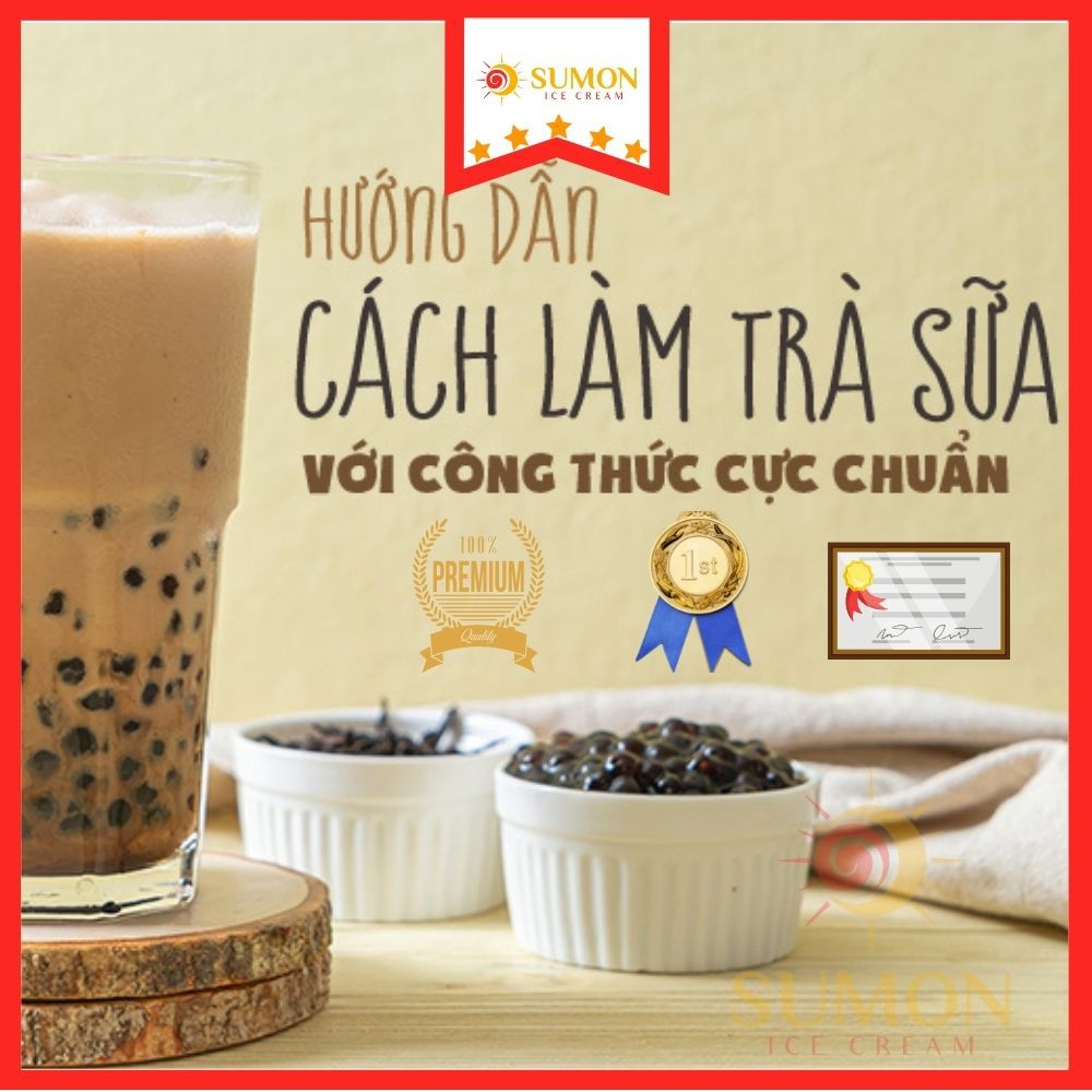 Nguyên liệu làm trà sữa SUMON trà sữa phúc long thái xanh thái đỏ MS07